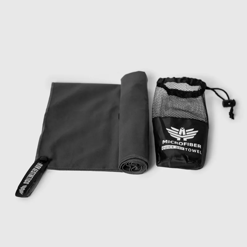 Prosop sport cu uscare rapidă Iron Aesthetics Dry, gri-5