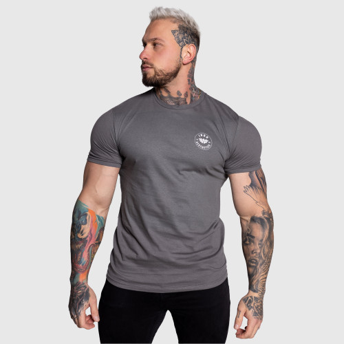 Tricou sport pentru bărbați Iron Aesthetics Circle, charcoal
