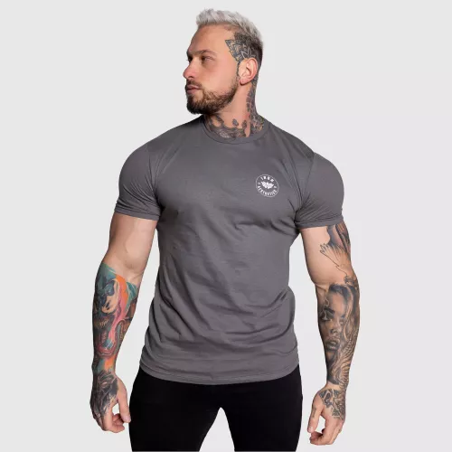 Tricou sport pentru bărbați Iron Aesthetics Circle, charcoal