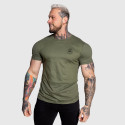 Tricou sport pentru bărbați Iron Aesthetics Circle, verde armată