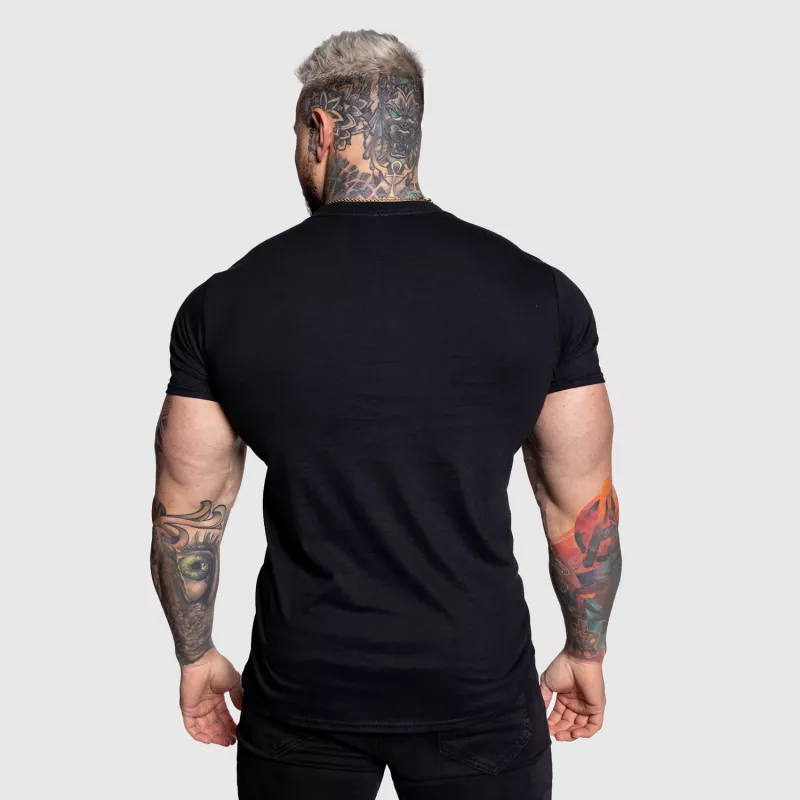 Tricou sport pentru bărbați Iron Aesthetics Circle, negru-6