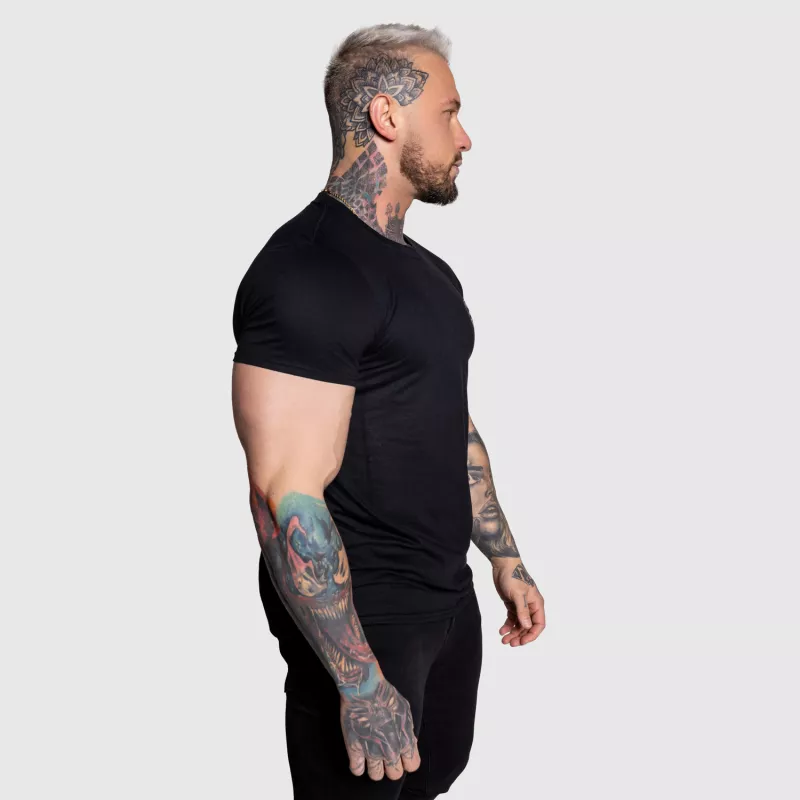 Tricou sport pentru bărbați Iron Aesthetics Circle, negru-5