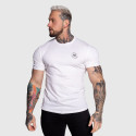 Tricou sport pentru bărbați Iron Aesthetics Circle, alb