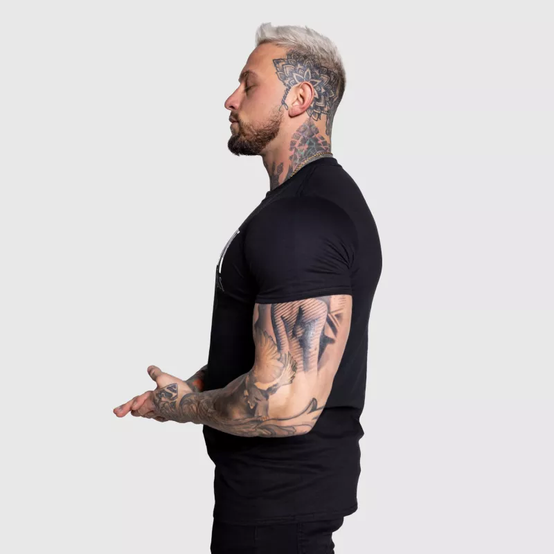 Tricou sport pentru bărbați Iron Aesthetics Urban, negru-3