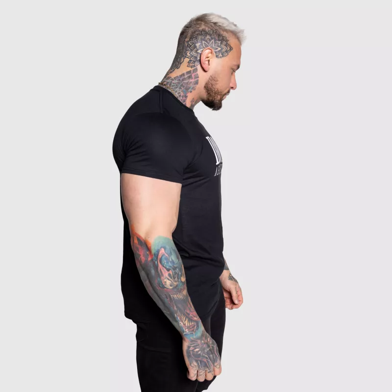 Tricou sport pentru bărbați Iron Aesthetics Urban, negru-4