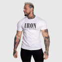 Tricou sport pentru bărbați Iron Aesthetics Urban, alb