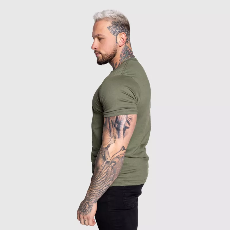 Tricou sport pentru bărbați Iron Aesthetics Urban, verde armată-5