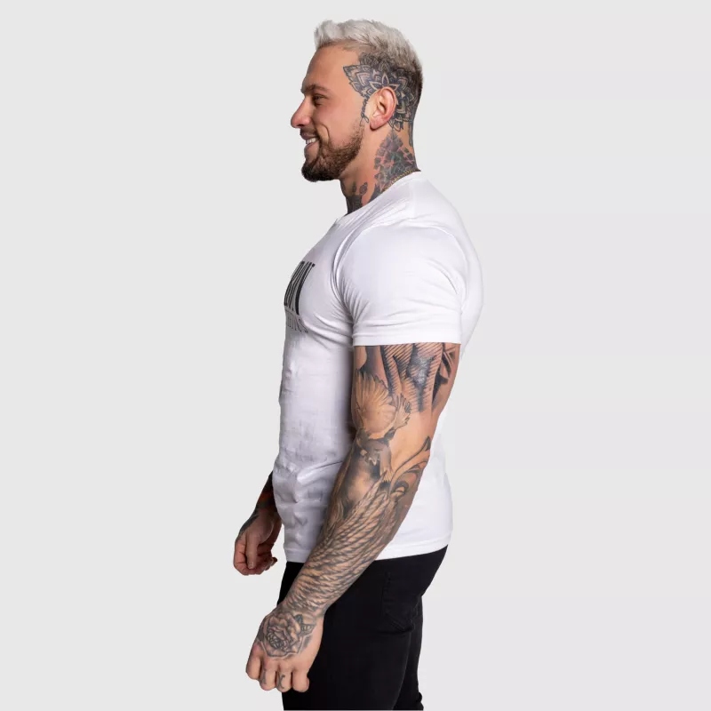 Tricou sport pentru bărbați Iron Aesthetics Urban, alb-3