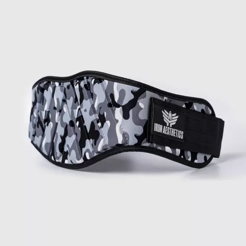 Centura fitness Iron Black Camo - Iron Aesthetics