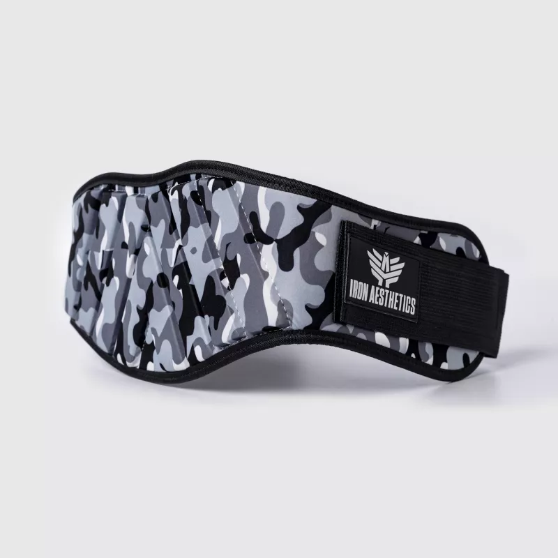 Centura fitness Iron Black Camo - Iron Aesthetics-1