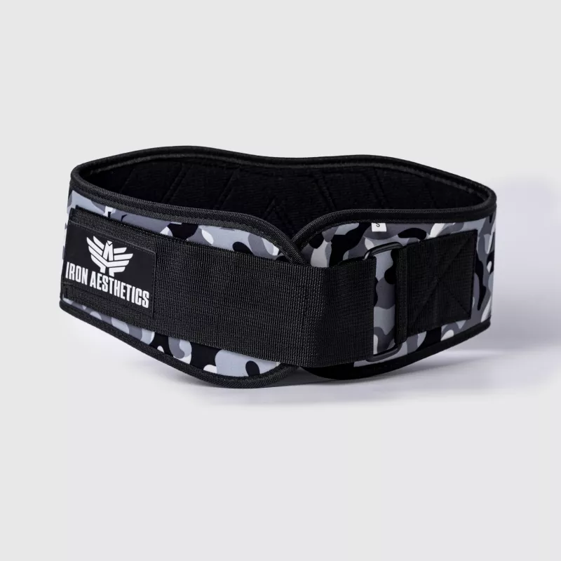Centura fitness Iron Black Camo - Iron Aesthetics-4