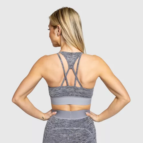 Bustieră sport Iron Aesthetics Grande, gri