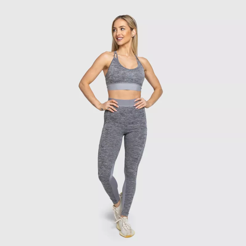 Bustieră sport Iron Aesthetics Grande, gri-6