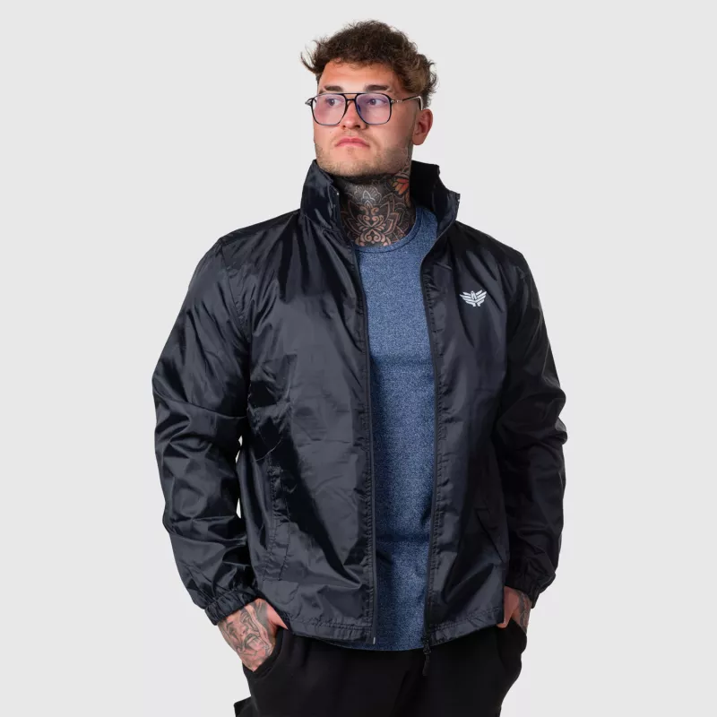 Geacă bărbați Iron Aesthetics Windblocker, neagră-4