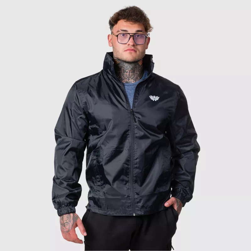Geacă bărbați Iron Aesthetics Windblocker, neagră-3