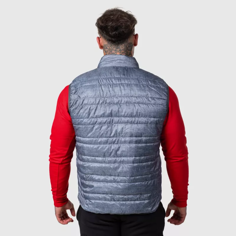Vestă bărbați Iron Aesthetics Bodywarmer, gri deschis-7