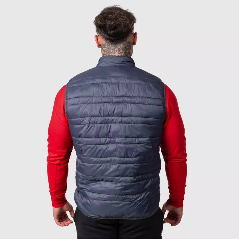 Vestă bărbați Iron Aesthetics Bodywarmer, gri închis-6