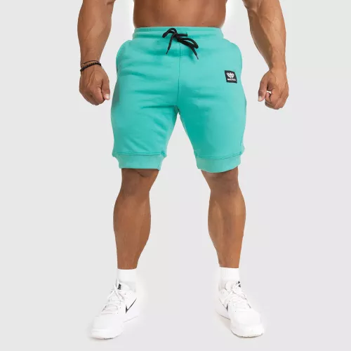 Pantaloni scurți de trening pentru bărbați Badge, turcoaz