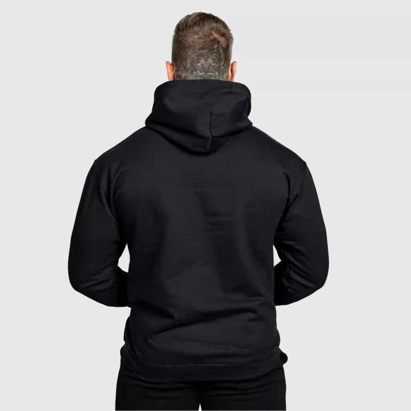 Hanorac fitness bărbați Iron Aesthetics Motive, negru-5