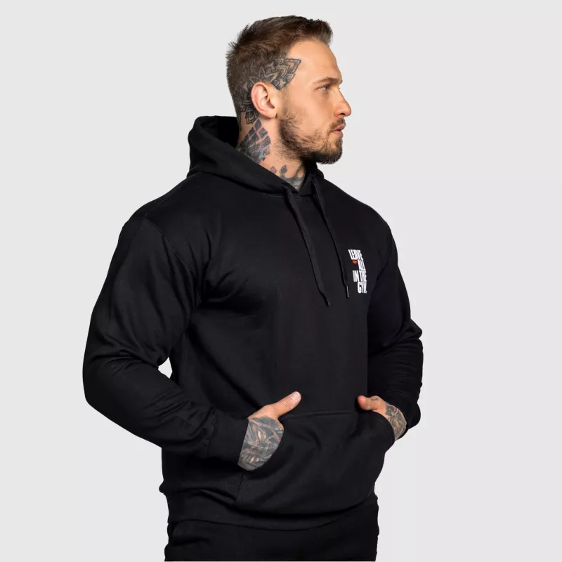 Hanorac fitness bărbați Iron Aesthetics Motive, negru-4