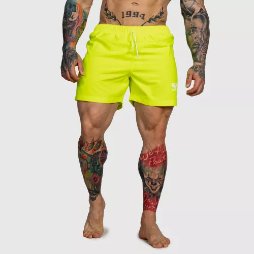 Șorturi baie bărbați Iron Aesthetics Sunshine, galbene