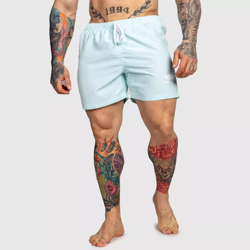 Șorturi baie bărbați Iron Aesthetics Sunshine, ice mint-1