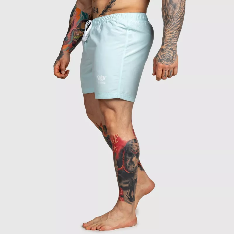 Șorturi baie bărbați Iron Aesthetics Sunshine, ice mint-3