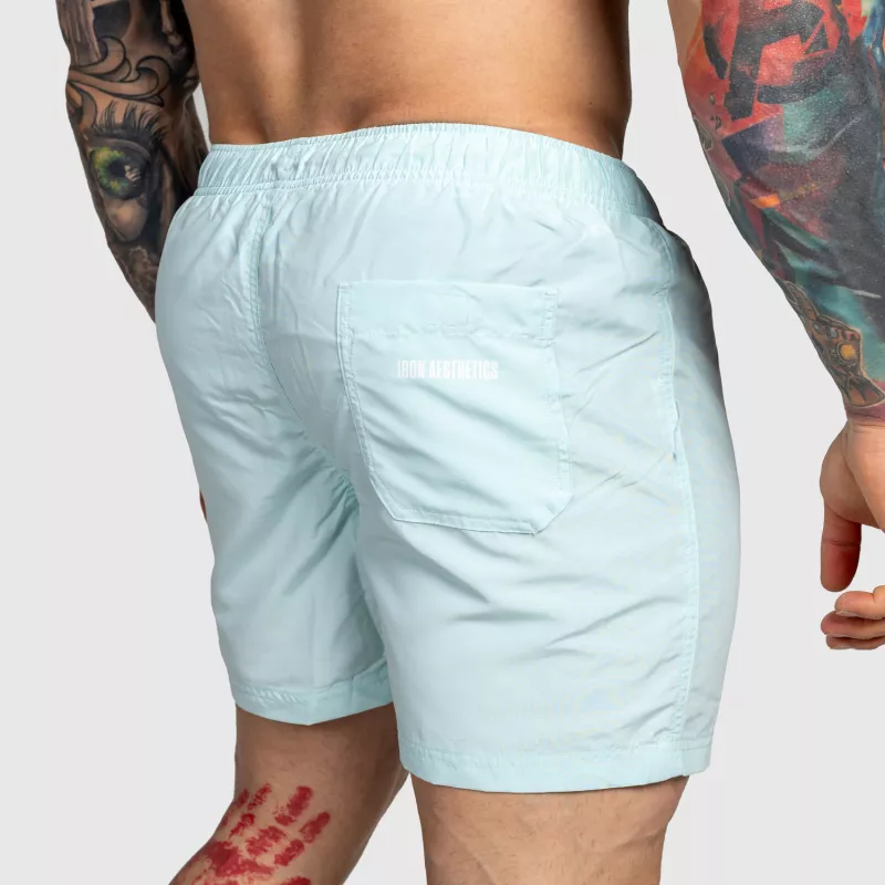 Șorturi baie bărbați Iron Aesthetics Sunshine, ice mint-5