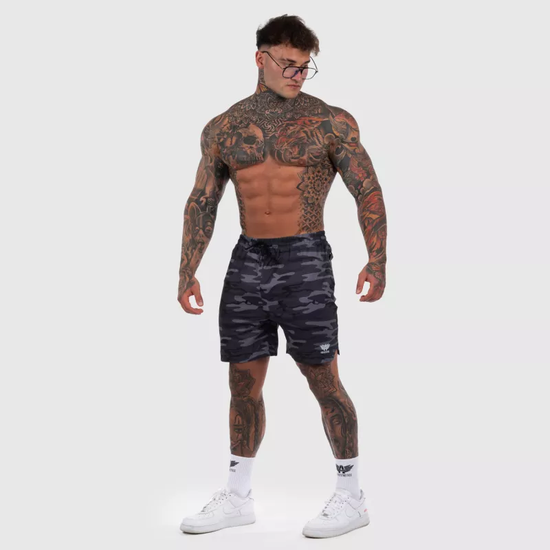 Șorturi sport Iron Aesthetics Flashlight, camuflaj-7