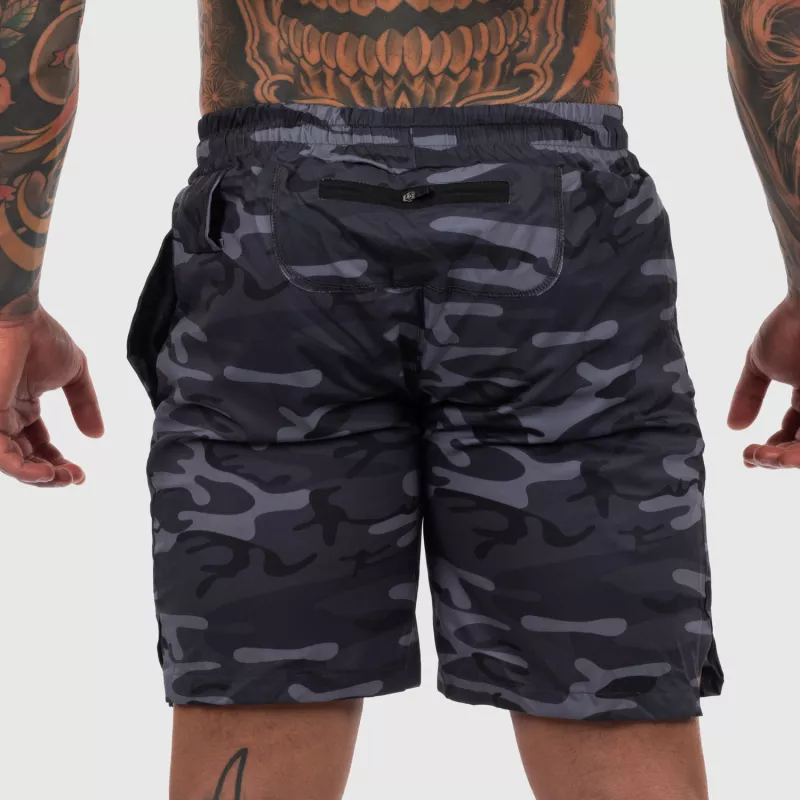 Șorturi sport Iron Aesthetics Flashlight, camuflaj-5
