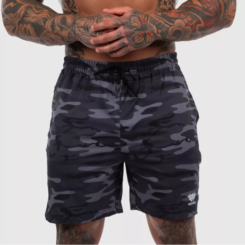 Șorturi sport Iron Aesthetics Flashlight, camuflaj-3