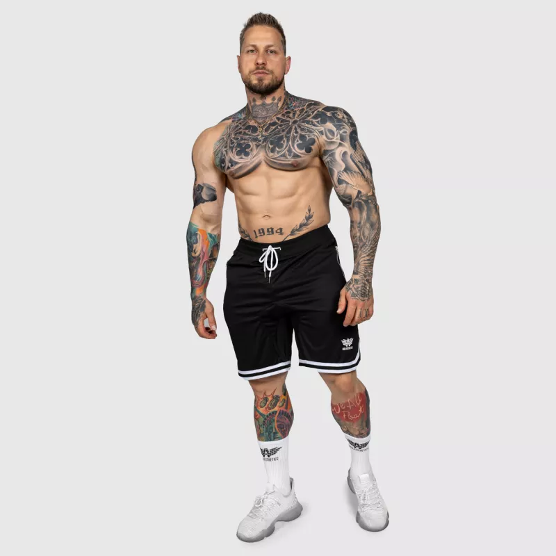 Șorturi de trening Iron Aesthetics Unleash, negre-10