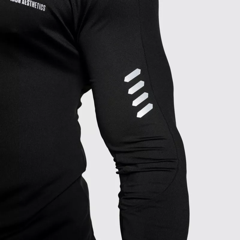 Top sport cu fermoar Iron Aesthetics Unstoppable, negru-8