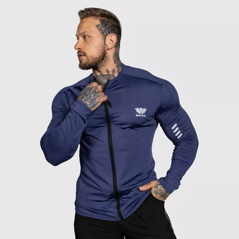 Top sport Iron Aesthetics Unstoppable, albastru-7