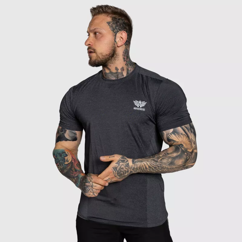 Tricou pentru antrenament Iron Aesthetics Victory, negru-5