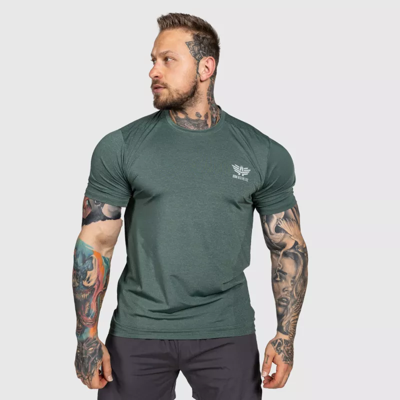 Tricou pentru antrenament Iron Aesthetics Victory, verde-1