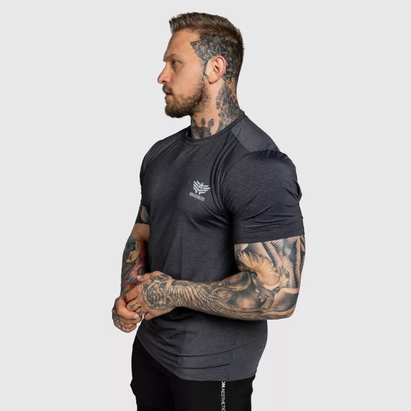 Tricou pentru antrenament Iron Aesthetics Victory, negru-4