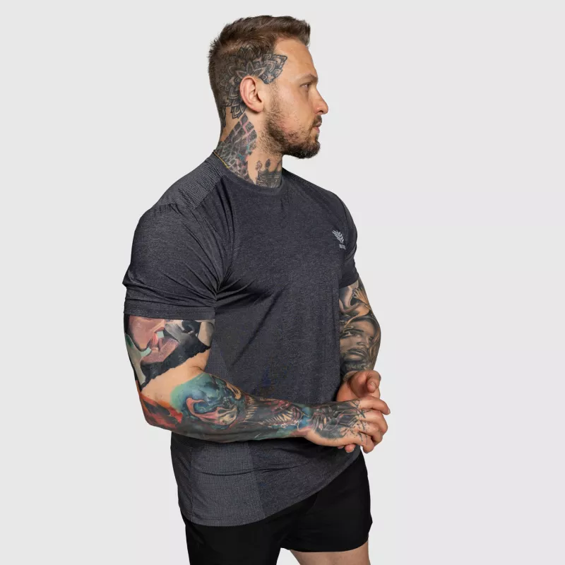 Tricou pentru antrenament Iron Aesthetics Victory, negru-3