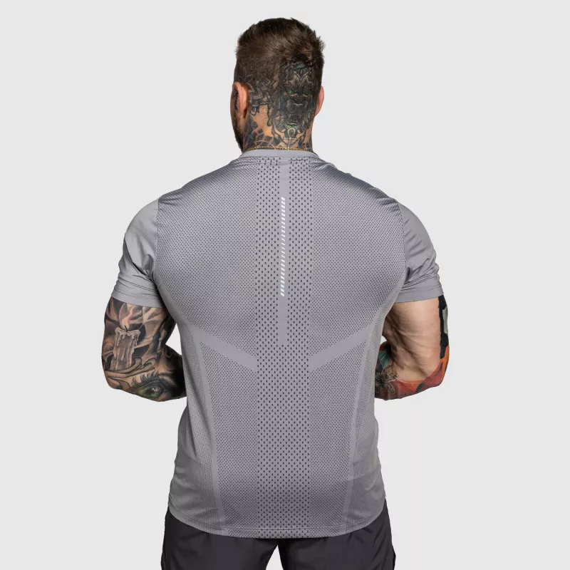 Tricou pentru antrenament Iron Aesthetics Victory, gri-2