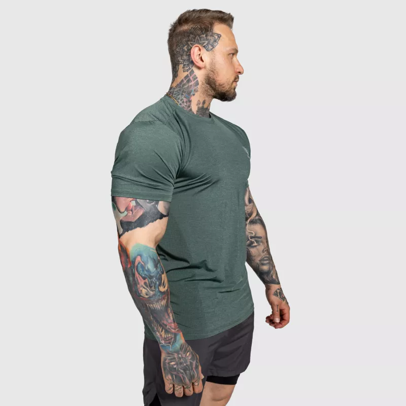 Tricou pentru antrenament Iron Aesthetics Victory, verde-4