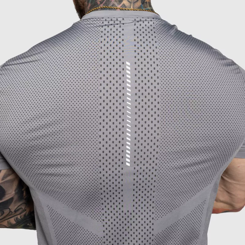 Tricou pentru antrenament Iron Aesthetics Victory, gri-6