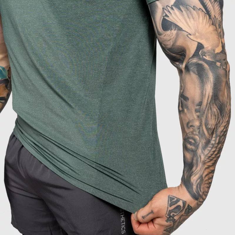 Tricou pentru antrenament Iron Aesthetics Victory, verde-7