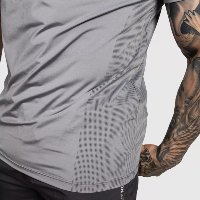 Tricou pentru antrenament Iron Aesthetics Victory, gri-7