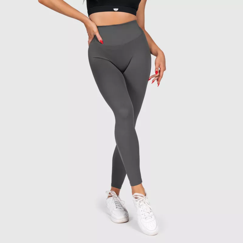 Colanți cu talie înaltă Iron Aesthetics Adapt, gri-6