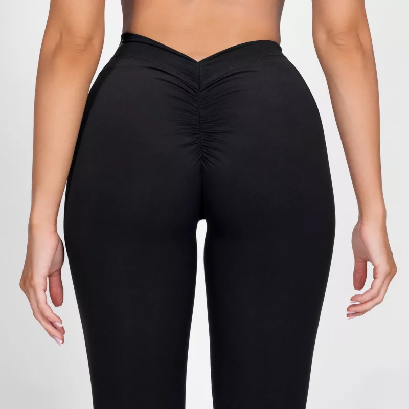 Colanți damă Iron Aesthetics Scrunch, negri-9