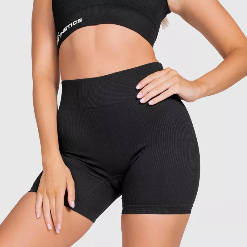 Șorturi sport Iron Aesthetics Elevate, negre-1