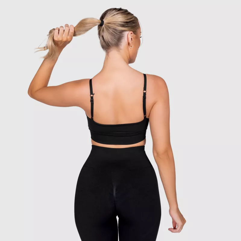 Bustieră sport Iron Aesthetics Inspire, neagră-3