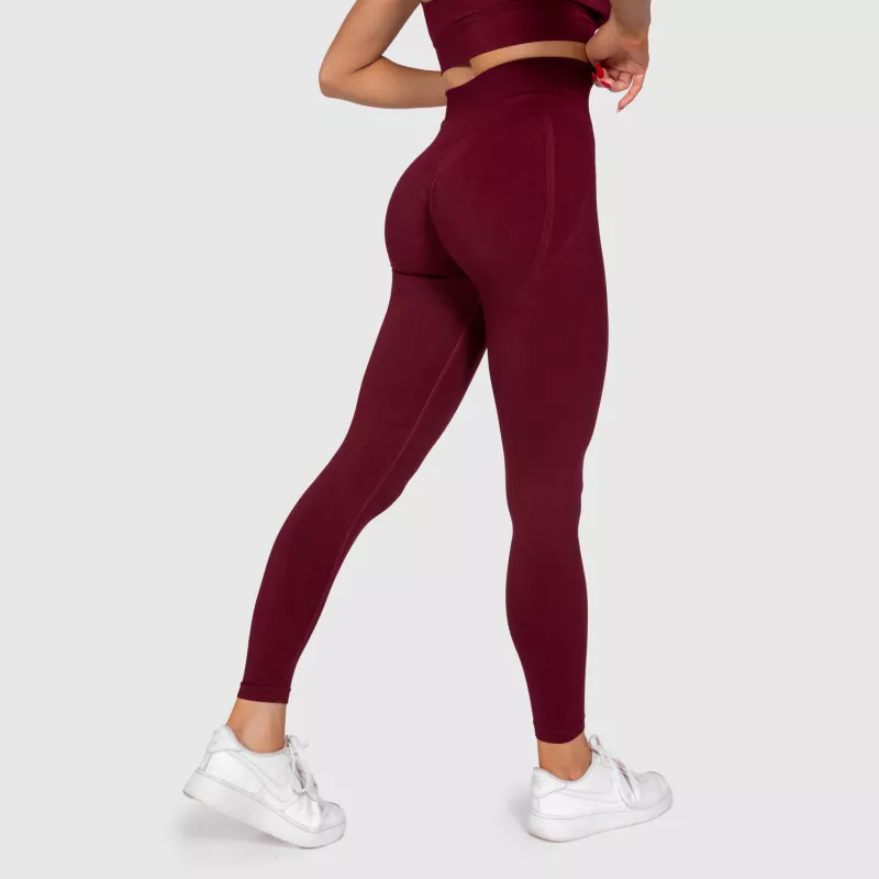 Colanți sport Iron Aesthetics Inspire, vișinii-5