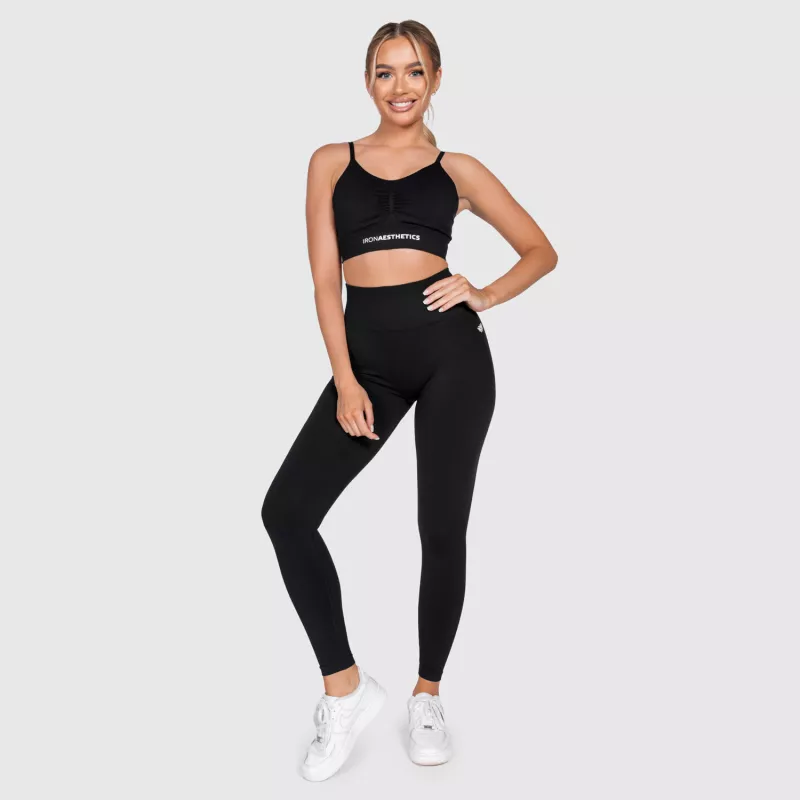 Colanți sport Iron Aesthetics Inspire, negri-13