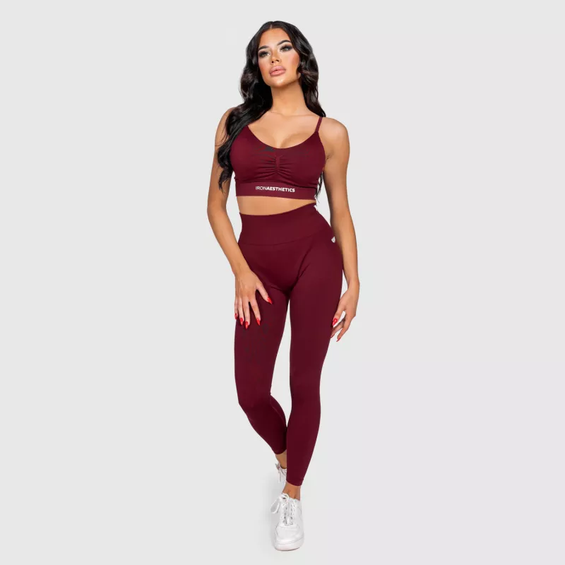 Set sport Iron Aesthetics Inspire, vișiniu-6